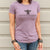 Cowhugger Heather Purple Women's Logo T-shirt
