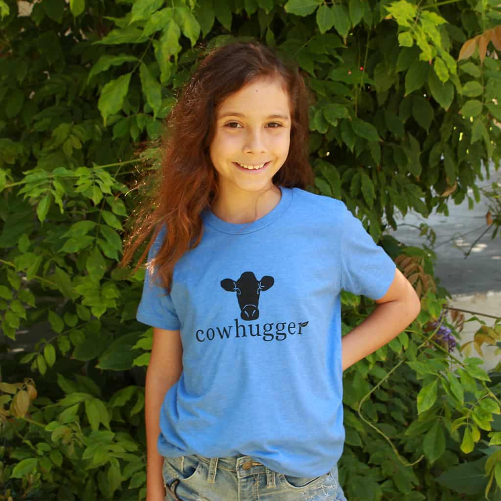 Cowhugger Youth Shirt Blue