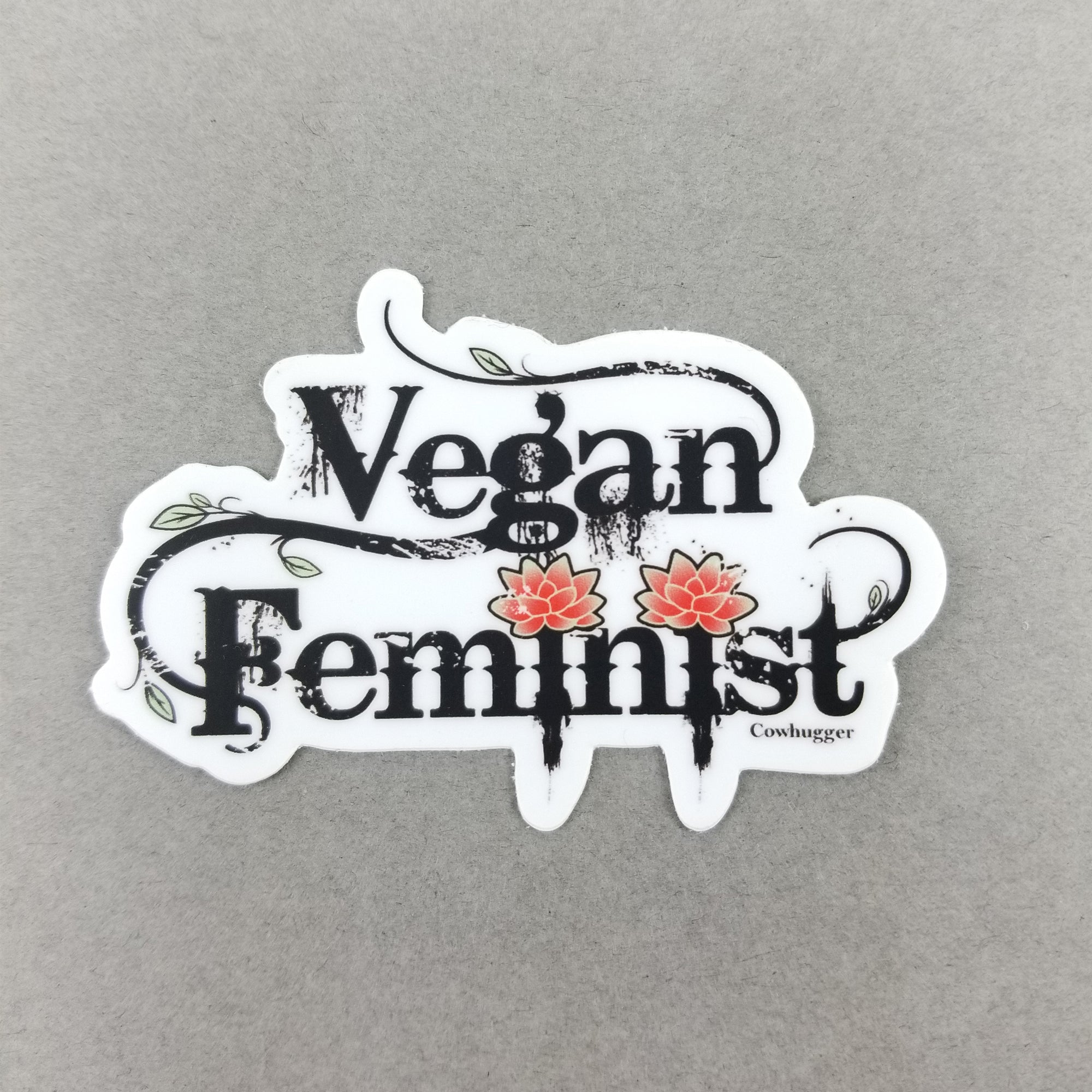 Vegan Feminist Sticker