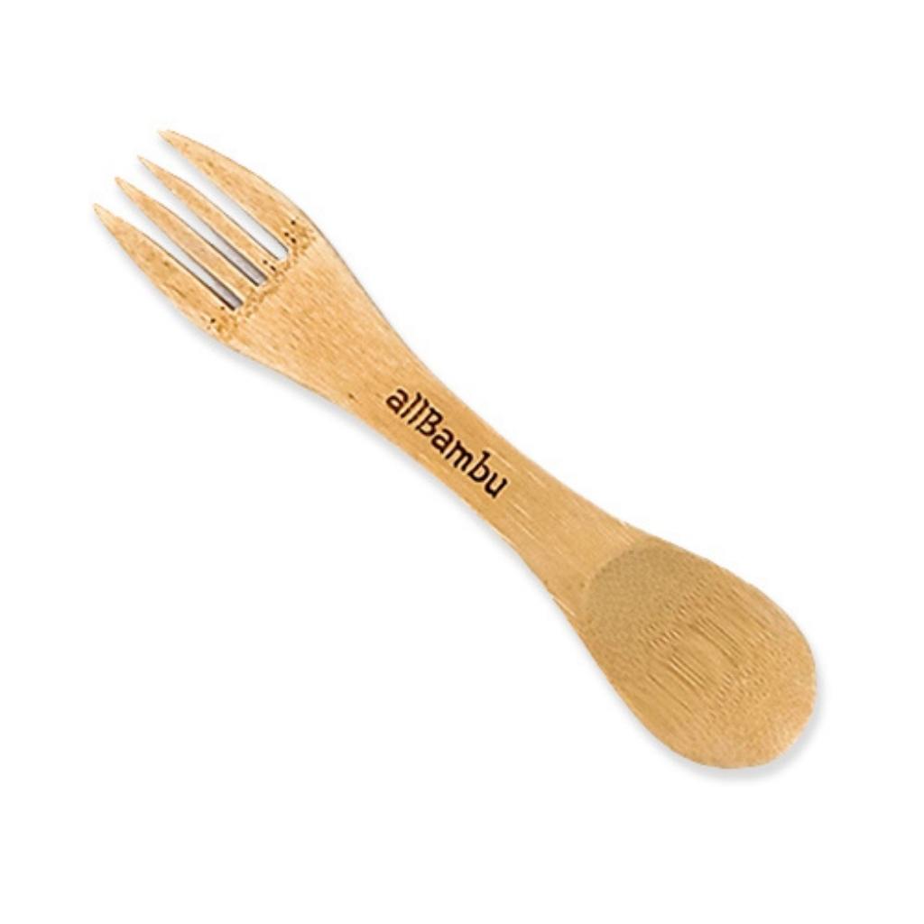 Bamboo Fork and Spoon Combo